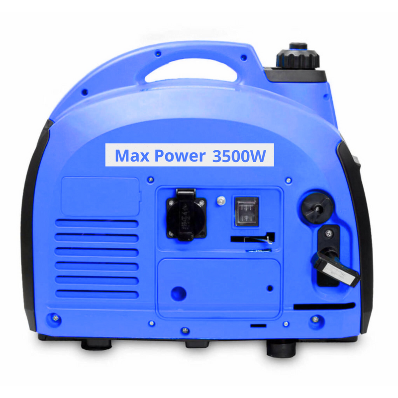 Generatore Di Corrente Portatile 3500w 3.5Kw Inverter Ultra Silenzioso 55db 220v