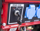 Generatore di Corrente Silenzioso 7500W 7,5kW (220/380V) Inverter AVR Trifase Avviamento Elettrico
