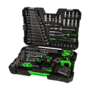 Valigetta Professionale 153 Pezzi con Avvitatore Brushless 800 Nm