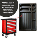 Carrello Portautensili con serratura 420-pezzi 7 Cassetti