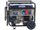 BullMach AMBRA 13800 E-3 - Generatore di corrente carrellato a benzina con AVR 10 kW - Continua 9 kW Trifase