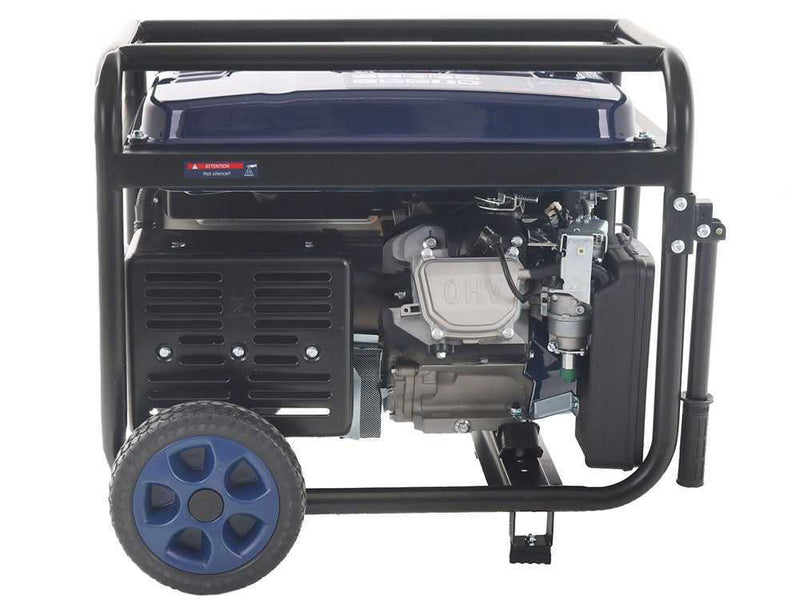 BullMach AMBRA 9500E - Generatore di Corrente Diesel 7.5 kW Carrellato
