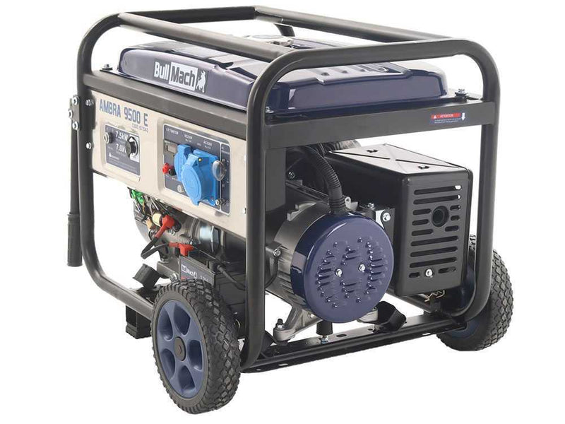 BullMach AMBRA 9500E - Generatore di Corrente Diesel 7.5 kW Carrellato