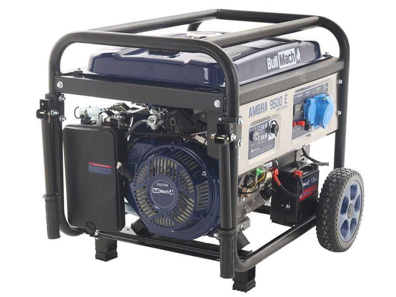 BullMach AMBRA 9500E - Generatore di Corrente Diesel 7.5 kW Carrellato