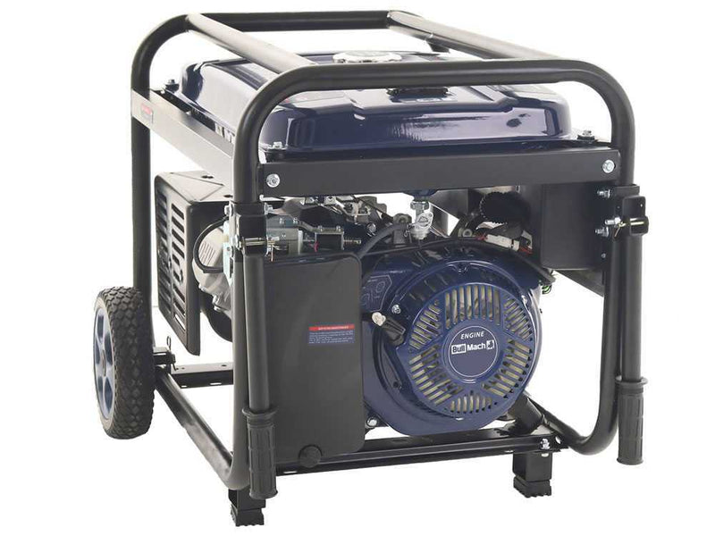 BullMach AMBRA 9500E - Generatore di Corrente Diesel 7.5 kW Carrellato