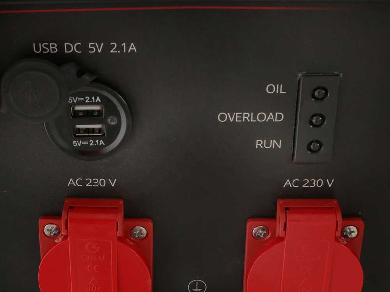 Generatore Di Corrente Portatile 4500W 4,5kW Inverter Silenzioso